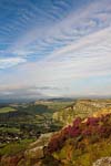 Photograph     peak district view from Froggatt and Curbar Edges