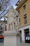 Photograph Hans Sloane statue Chelsea  