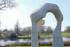 Photograph   london hyde park the arch by henry moore