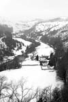 Photograph     peak district monsal dale   winter 